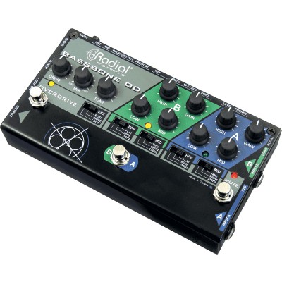 Préampli Preamp 2 Basses 2 Canaux + Od