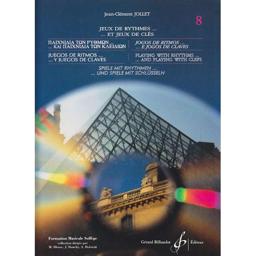 Jollet JEAN-clement - Jeux De Rythmes et Jeux De Clés Vol.8
