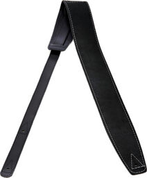 Guitar Strap Suede Black Noir