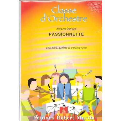 Robert Min Dgel J. - Passionnette, Piano Solo