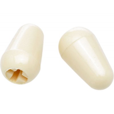 Stratocaster Switch Tips, Aged White (2)