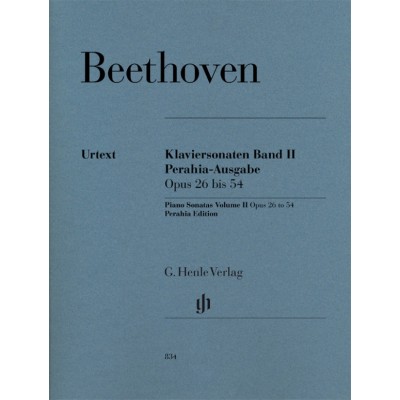 Beethoven L.V. - Sonates Pour Piano Vol.2 Op.26-54 (edition Perahia)