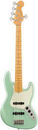 AM Pro II Jazz Bass V MYST SFG Mystic Surf Green