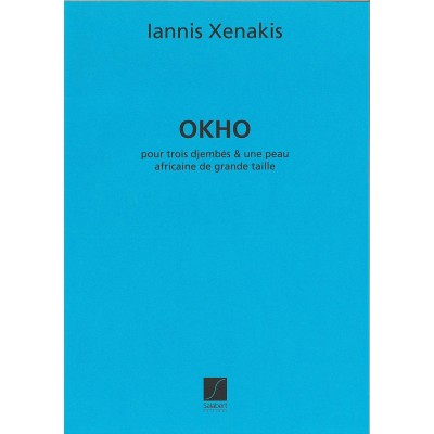 XENAKIS IANNIS - OKHO - 3 DJEMBES ET UNE PEAU AFRICAINE