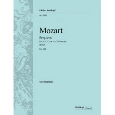 Moz W.A. - Requiem En Do Mineur Kv 626 - Ch, Choeur, Piano