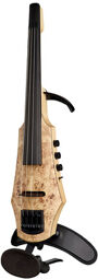CR4-VN-PB Electric Violin Poplar Burl