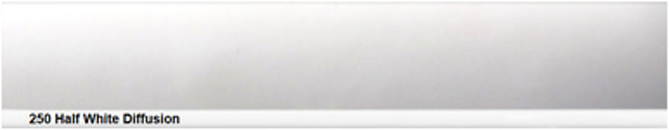 Filter Roll 250 H. Wh. Diff. Half White Diffusion