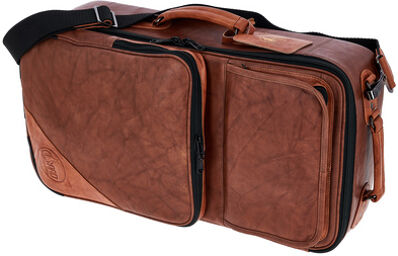 5-ECLN-LT Elite Gigbag 3 Trump Cuir tanné naturel foncé avec effet antique