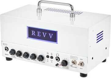 D20 Amp Head WH Blanc