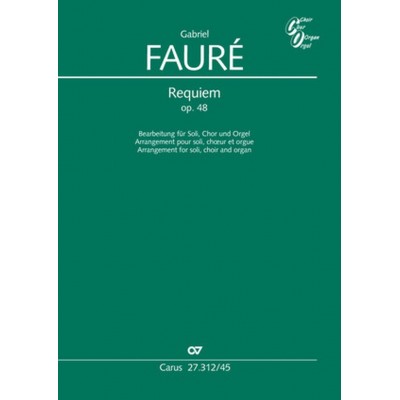 Faure G. - Requiem Op. 48 (arr. Yves Castagnet) - Vocal Score