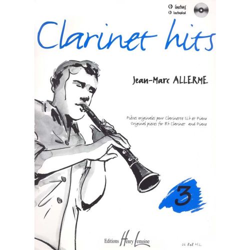 Alle - Clarinet Hits Vol.3 + Cd - Clarinette, Piano