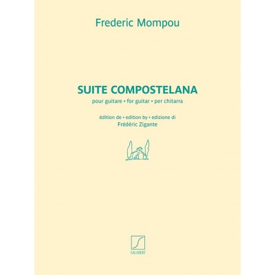Mompou - Suite Compostelana - Guitare Solo