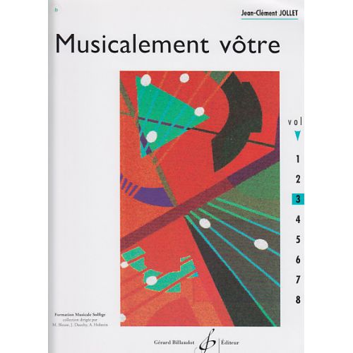 Jollet JEAN-clement - Musicalement Vôtre Vol.3