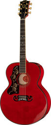 Orianthi SJ-200 Lotus Lefthand Transparent Cherry Red