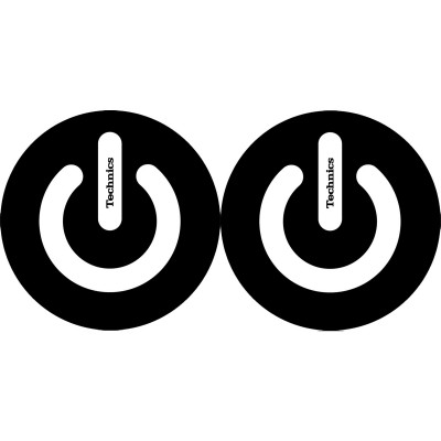 LP-slipmat Technics Onoff (paire)