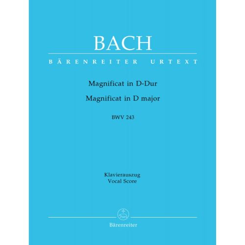J.S. - Magnificat En Re Majeur Bwv 243 - Reduction Ch, Piano