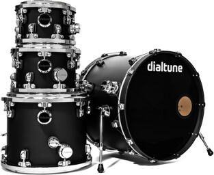 4-pcs Maple Set Matte Black Matte Black