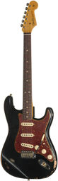 63 Strat Black Relic Black