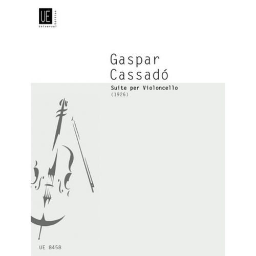 Cassado G - Suite - Violoncelle