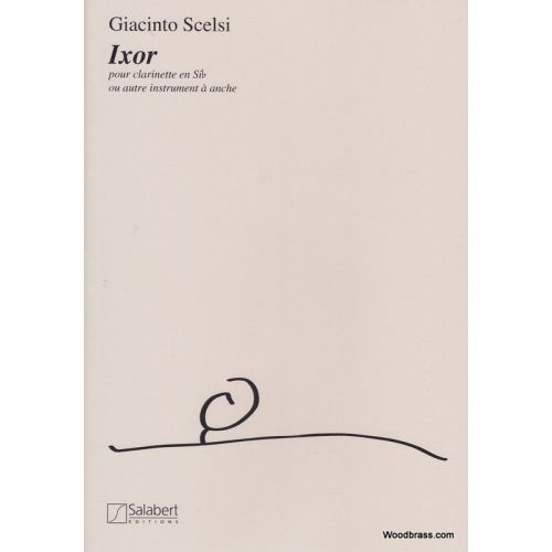Scelsi - Ixor - Clarinette