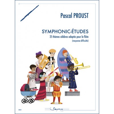 Proust Pascal - Symphonic Etudes - Flute