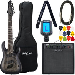 MultiScale-8 QBB Set Quilted Satin Black Burst