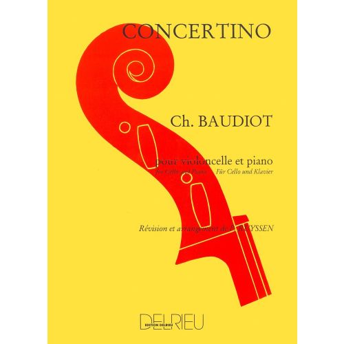 Baudiot Charles-Nicolas - Concertino - Violoncelle, Piano