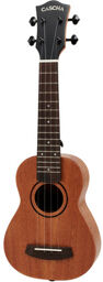 Soprano Ukulele Mahogany Solid Naturel