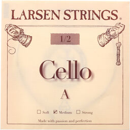 Cello Single String A 1/2 Med.
