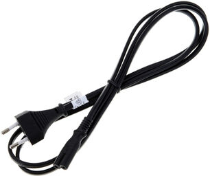 Powercord Euro 2-pin noir