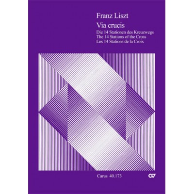 Liszt Franz - Via Crucis - Les 14 Stations de la Croix - Score
