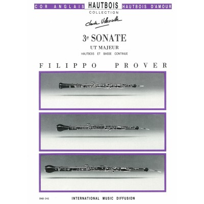 Prover - 3ème Sonate - Hautbois & B.C.