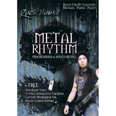 Michael Paget Of Bullet For My Valentine - Metal Rhythm Progressions & Songwriting Rock House DVD