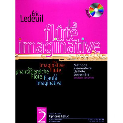 Ledeuil Eric - Flute Imaginative Vol.2 + CD