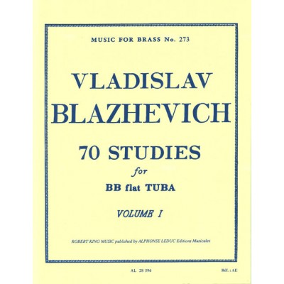 70 Studies for Bb Flat Tuba BC Vol. 1