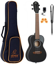 RTEUP-1 LTD Ukulele Pack Noir mat