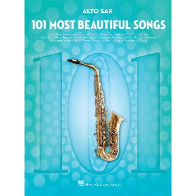 101 Most Beautiful Songs - Sax Alto