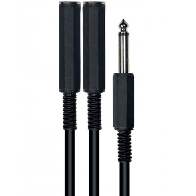 2 Jack Fem. Mono vers 1 Jack Mâle Mono