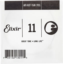 .011 Single String Plain Steel