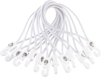 Spannfix XL Ø 6mm white 12 pcs blanc