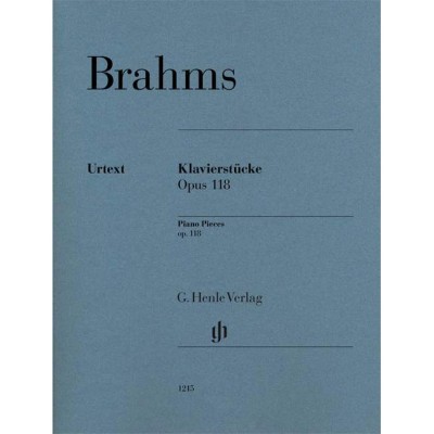 Brahms - Piano Pieces Op. 118, No. 1-6 - Piano