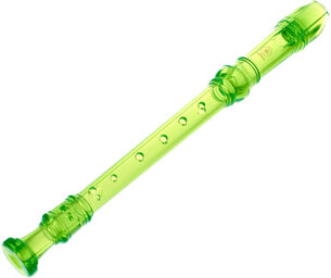 YRS-20 GG Soprano Recorder Vert transparent