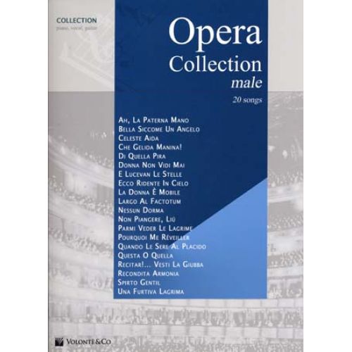 Collection Male 20 Songs - Ch, Piano