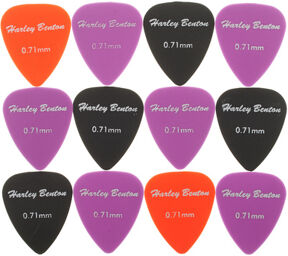 Nylon Player Pick Set 0,71mm