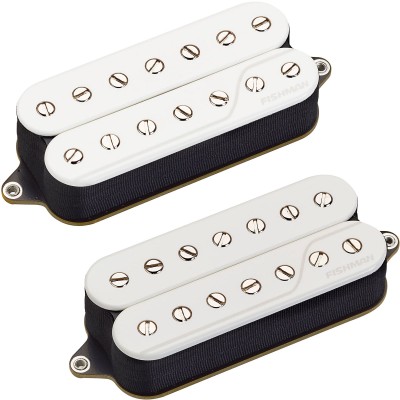 Set Fluence Signature Tim Henson 7 cordes White