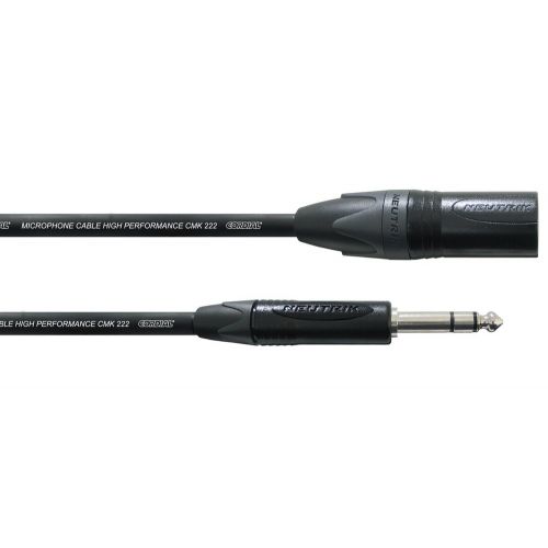 Câble Audio Stéréo XLR Mâle/jack 5 M
