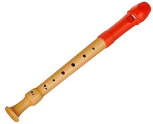 17214 Fipple Digi Soprano G DH Orange