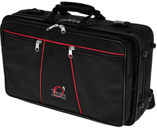 185 Double Case Clarinet Boehm Noir