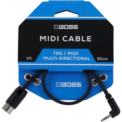 Interconnect Cable TRS/midi 1FT / 30CM