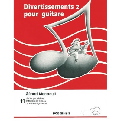 MONTREUIL GERARD - DIVERTISSEMENTS VOL.2 POUR GUITARE